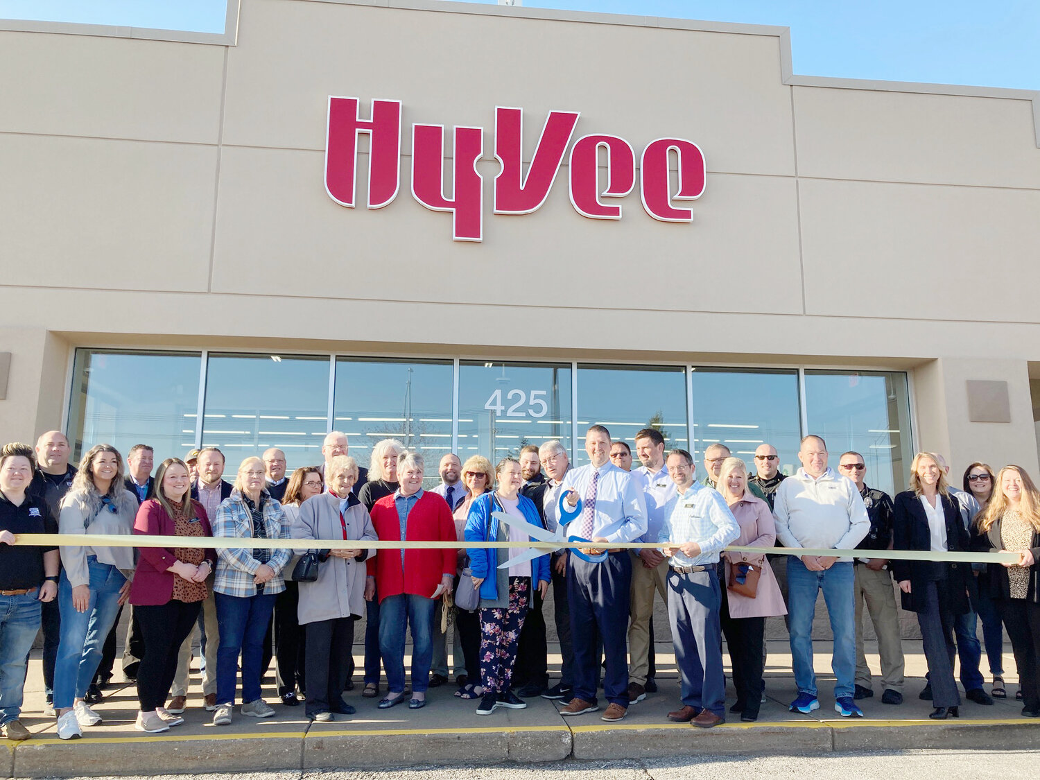 HyVee says hello North Scott Press